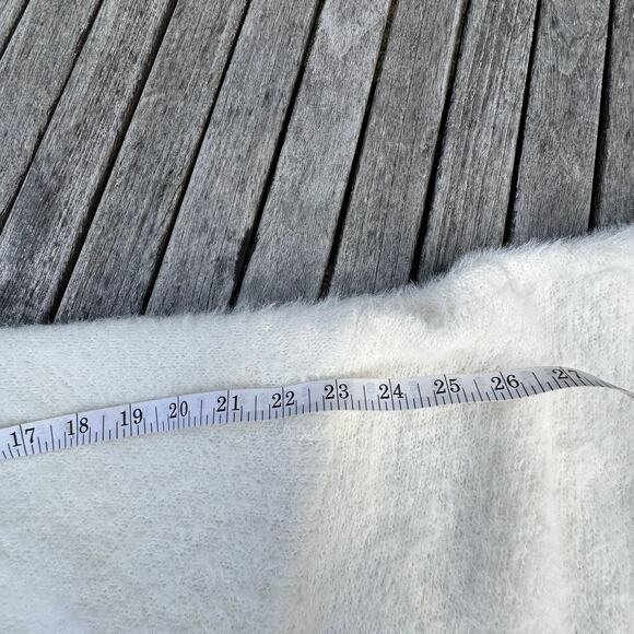 Sanrio Badtz Maru Forever 21 Hello Kitty Sweater Womens 3X Ivory NWOT Oversized - Picture 12 of 16